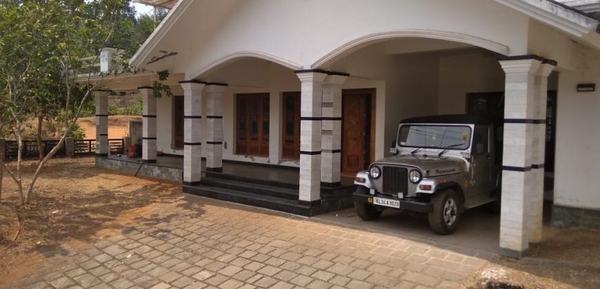 Semi Furnished House For Sale in Kanjirappally